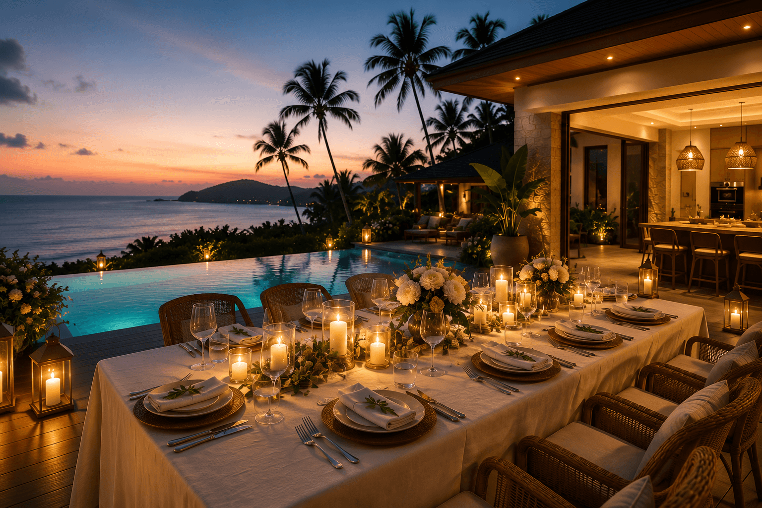 Luxury Villa Dining